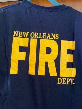 Blue New Orleans Fire Department